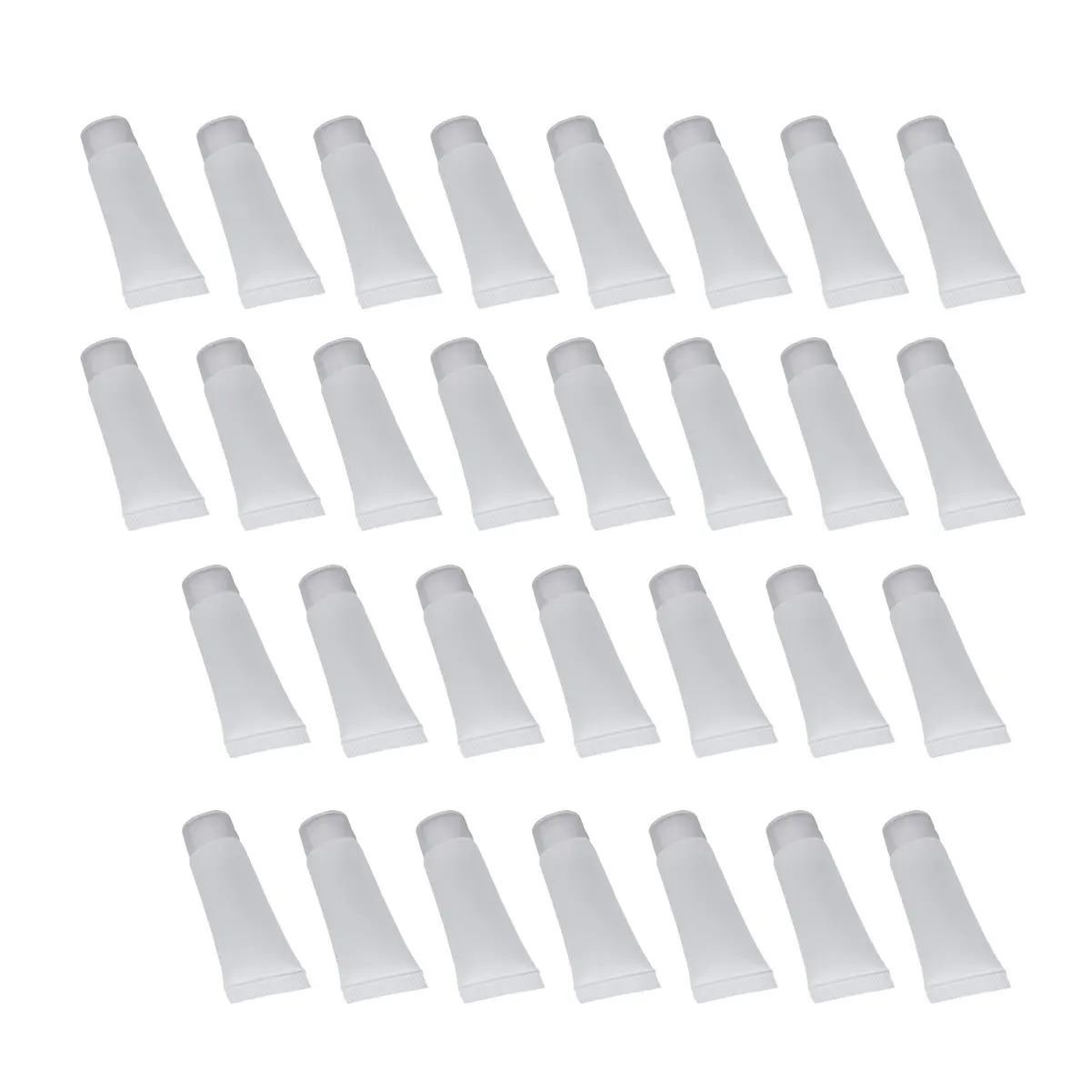 Bouteilles à presser givrées de 10Ml, 30 pièces, pour sous-emballage de cosmétiques, distributeur de soins de la peau de voyage, crème, Lotion de lavage du visage, rechargeable