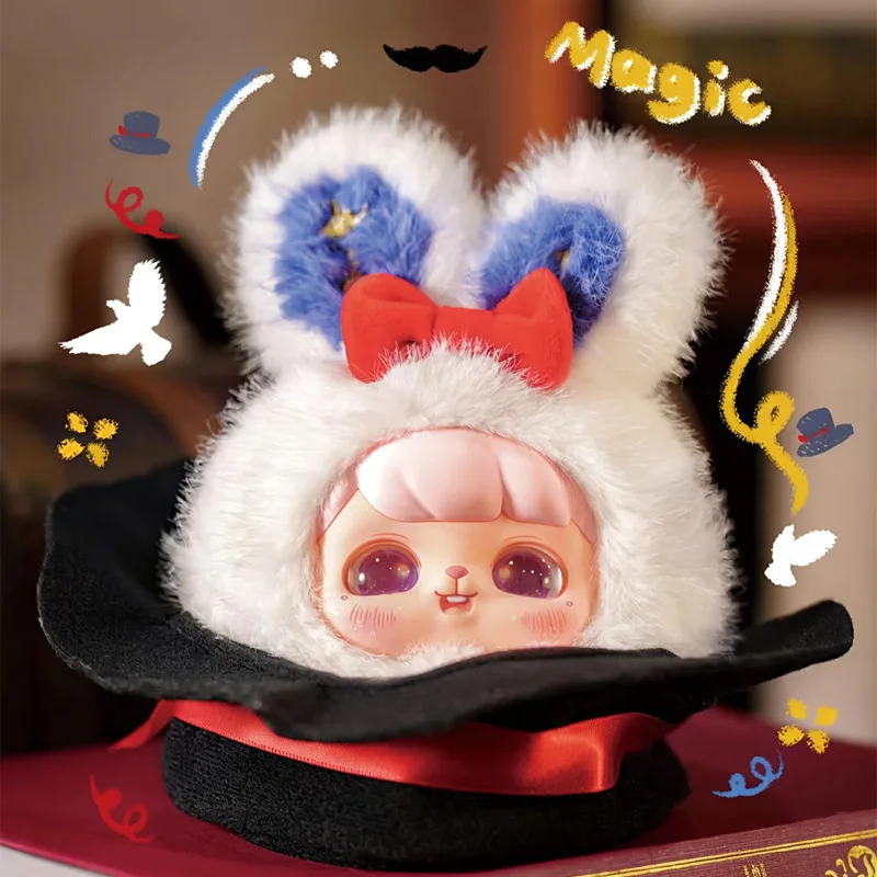 Baby Three Ava Fantasy Circus Plush Blind Box Trendy Play Cute Plush Doll Surprise Handmade Collection Halloween Christmas Gift