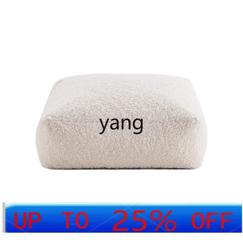 

LMMlamb seat pier futon lazy sofa bedroom living room balcony bay window plush casual reading cushion
