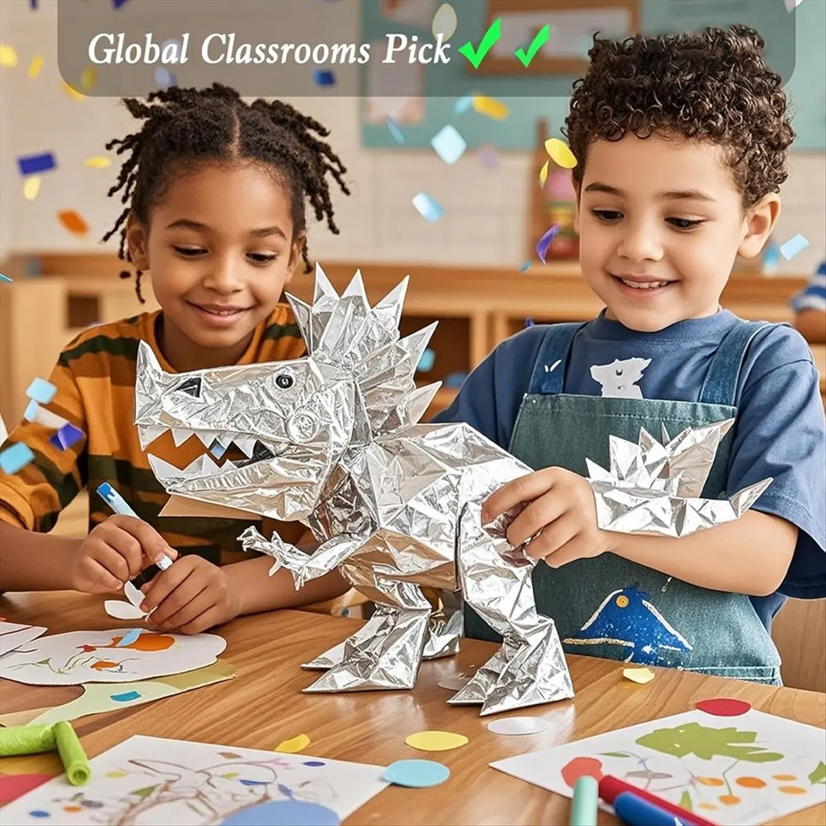 

НОВЫЙ рулон алюминиевой фольги для поделок своими руками — серебряный металлический лист 0,02 мм, многофункциональная оловянная фольга для искусства, подарков и домашних проектов