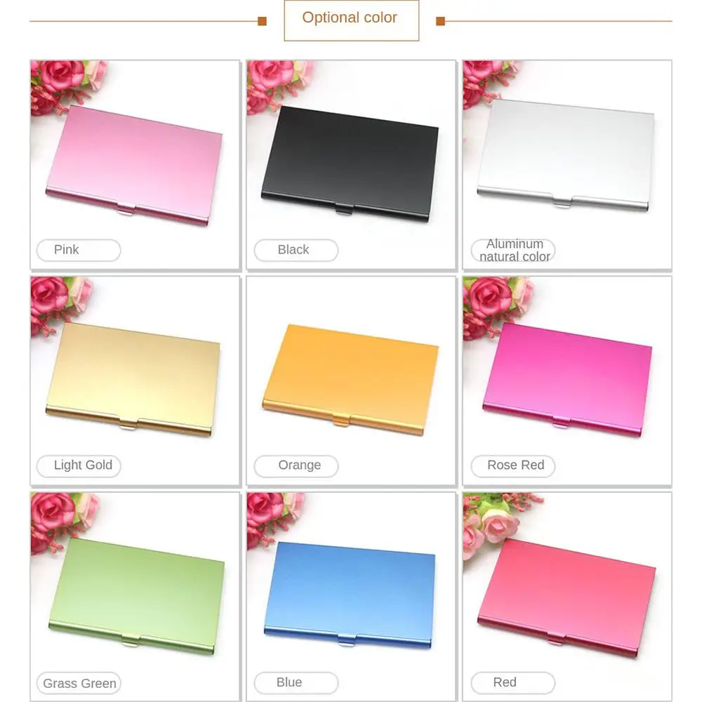 5 шт., металлический флип-кошелек