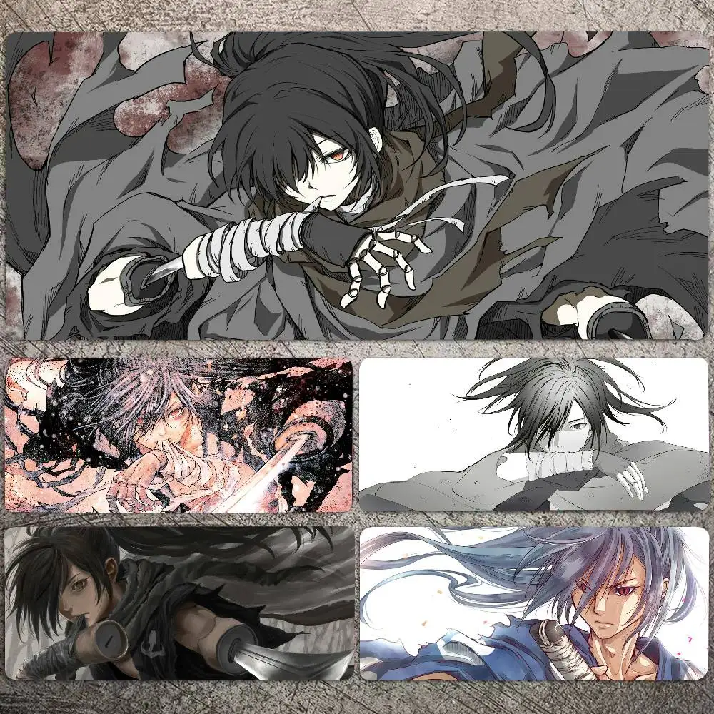 Anime Hyakkimaru Mousepad Non-slip Suitable For Office Computers Laptops E-sports Game Desk Mats XXL Keyboard