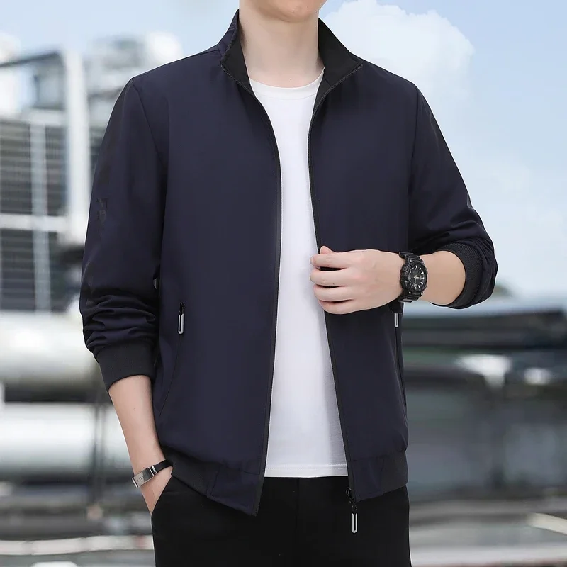 

Men Autumn Winter Outdoor Sports Leisure Double-sided Thickness Cozy Men Jacket Soft Comfortable Thick Fashionable Men Jacket