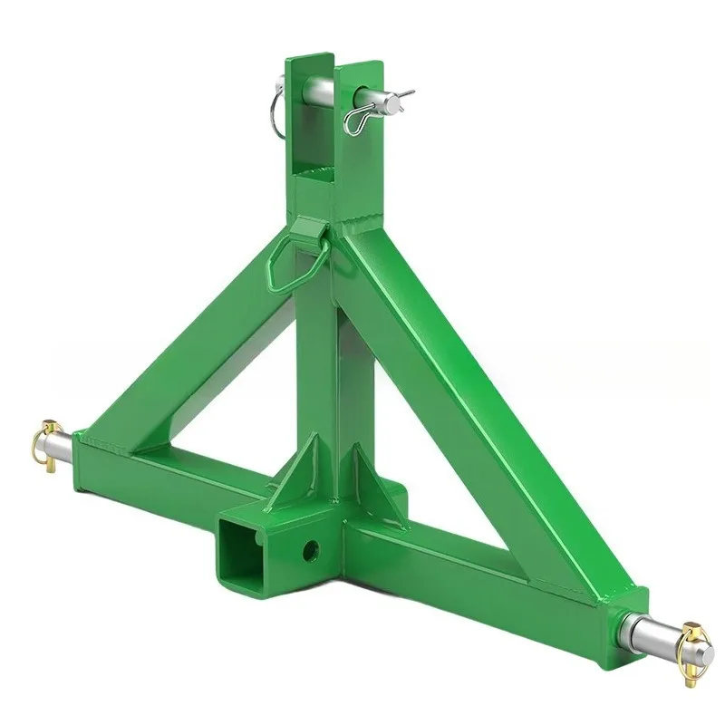 2 Inch Trailer Hitch Ball Mount Adapter Heavy Duty Towing Connector for Car and Agricultural Machinery