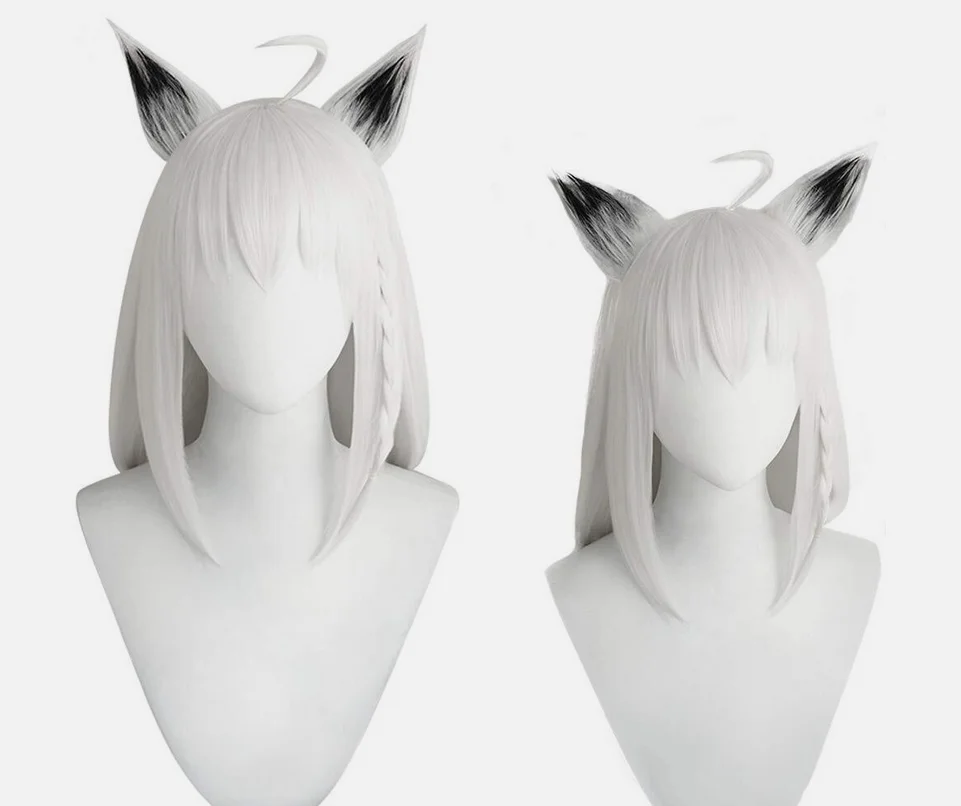 Термостойкий парик для косплея Second Castle Shirakami Fubuki Shirakami Fubuk_