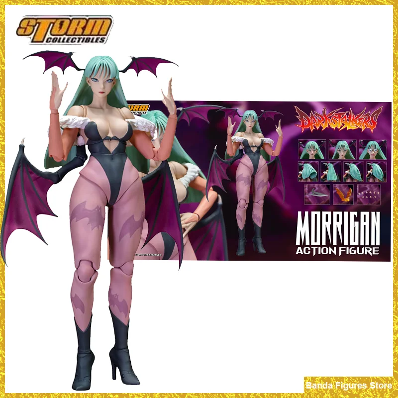 Original Storm Toys Darkstalkers Morrigan Aensland In Stock Anime Action Collection Figures Model Toys