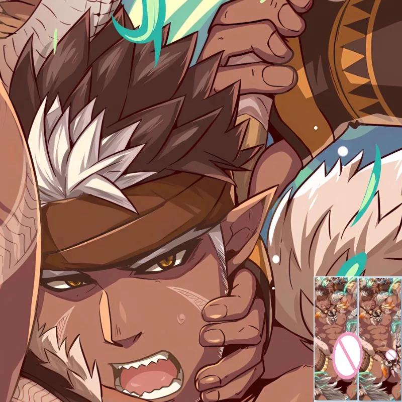 

Наволочка для дакимакуры DIY с индивидуальным дизайном: аниме, пушистая, меховая, Оркус Тангароа, в натуральную величину, для обнимания, двусторонняя печать