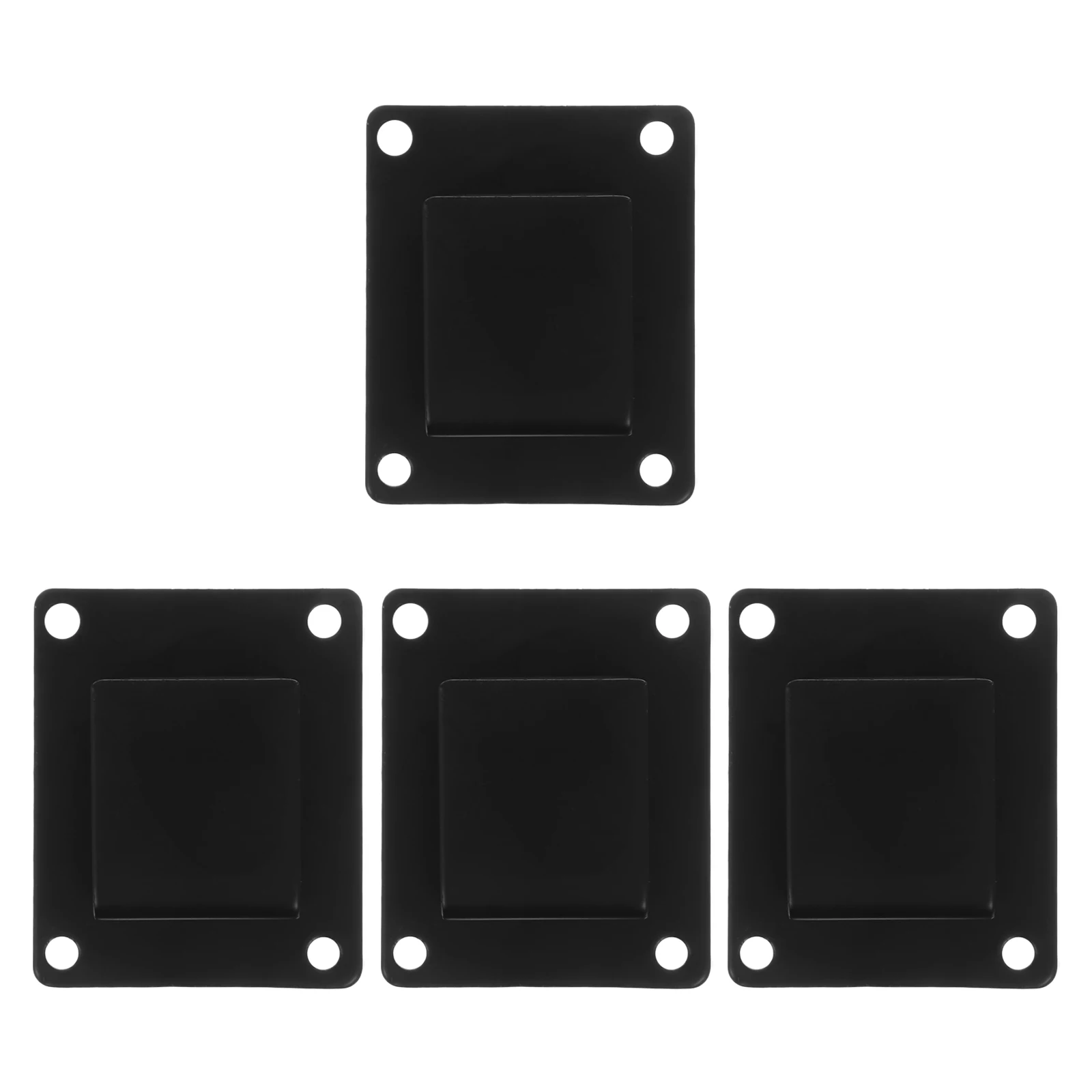 

1 Set Tube Bar Holder Square Pipe Bracket Garage Snacks Retail Display Heavy Duty Metal Shelf Mounts Space Saving Iron Hanger