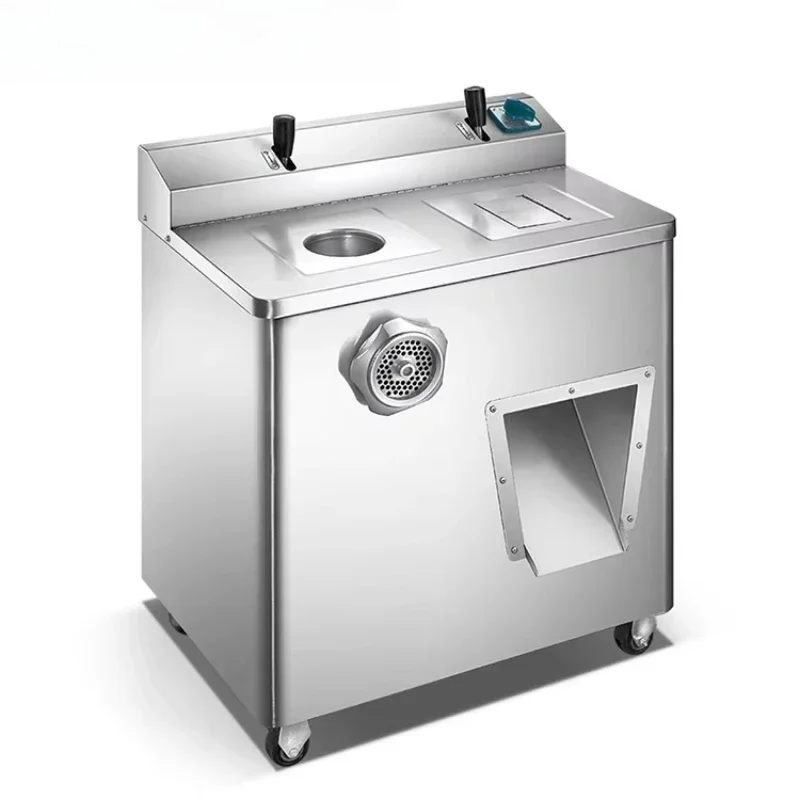 

Functional stainless steel commercial industrial meat processing meat grinder