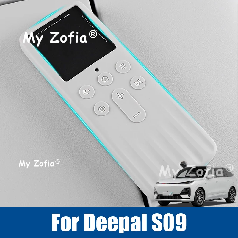 

Car TV Remote Control Cover For Deepal S09 2025 2026 Car TV Remote Control Silicone Protective Cover Interior Accessories