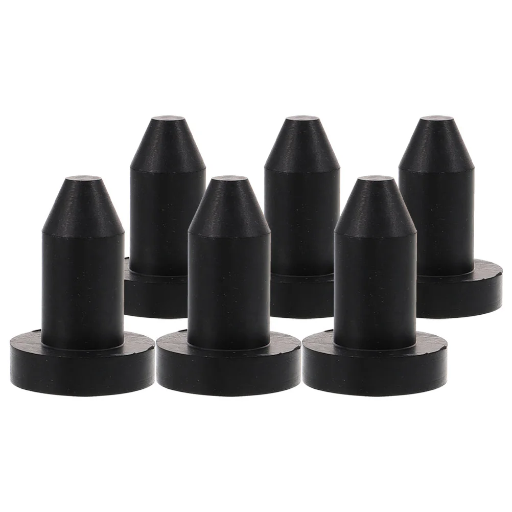 

6 Pcs Drain Plug Canoe Kayaks Boat Waterproof Supply Marine Rubber Hole Stopper Accessory