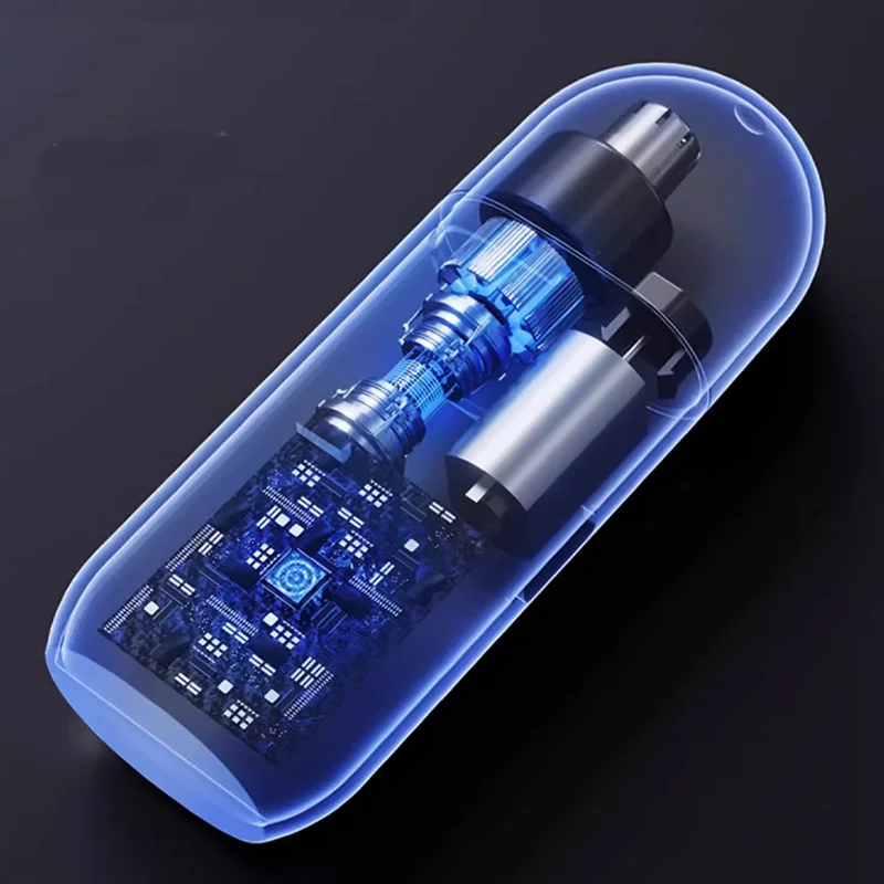 ماكينة تشذيب شعر الأنف الكهربائية المحمولة، قص شعر الأنف دون فقدان تجويف الأنف، وضعي الأجهزة المنزلية في جيبك #6