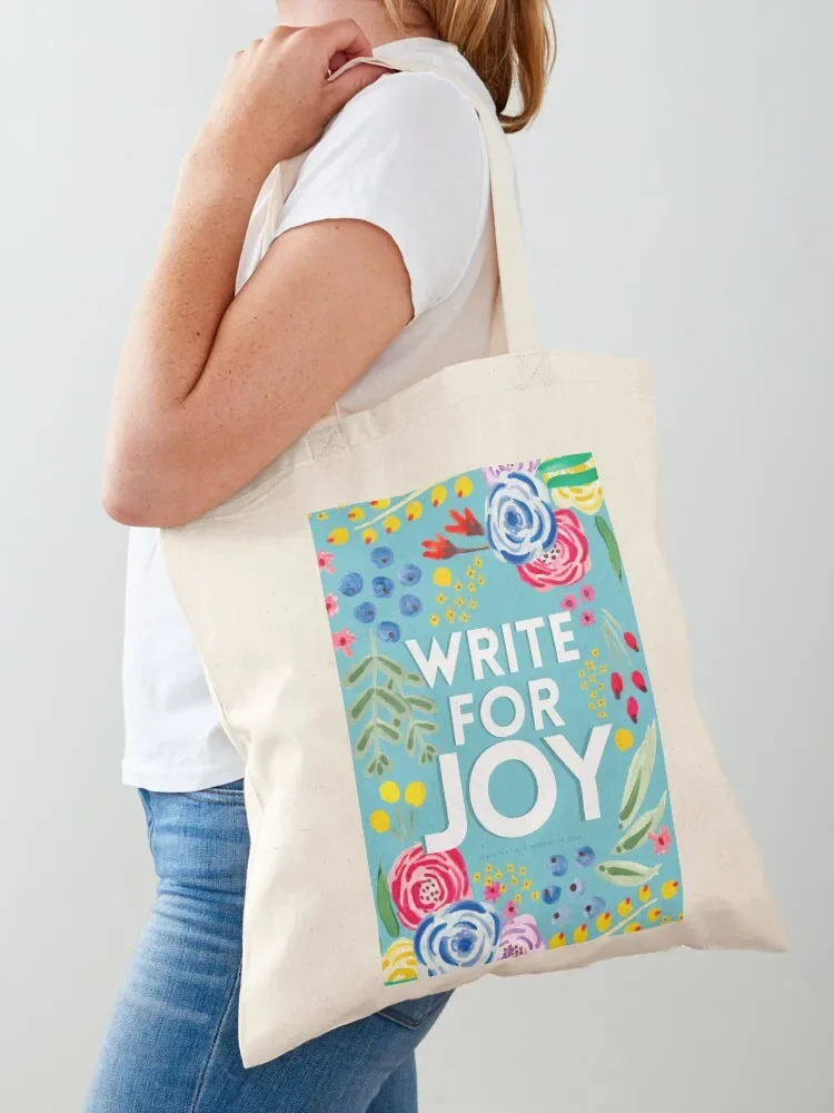 

WRITE FOR JOY Tote Bag bag for beach Women's bags shopping bag Women's beach bags