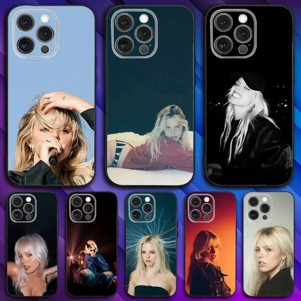 

Singer R-Renee R-Rapp Phone Case For iPhone 17,16,15,14,13,12,11,Pro,Max,Plus,X,XS,SE4,E,Mini,Soft Black Case