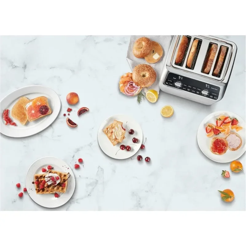 Cuisinart Electric Toaster with Multiple Toasting Functions Such As Toast, Bagel, Defrost