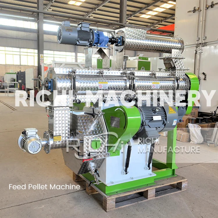 ATV&UTVRICHI Grass Pellet Maker - Siemens Motors Horse Camel Cattle Animal Feed Pellet Machine in Pakistan