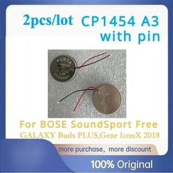 2pcs/lot CP1454 A3 with Pin Original New 1454 Earphone Capacitor Battery for SoundSport Free Earphone and More