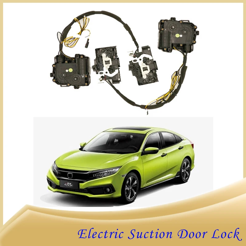 

For Honda Civic Electric suction door Automobile refitted automatic locks Car accessories Intelligence Suction door