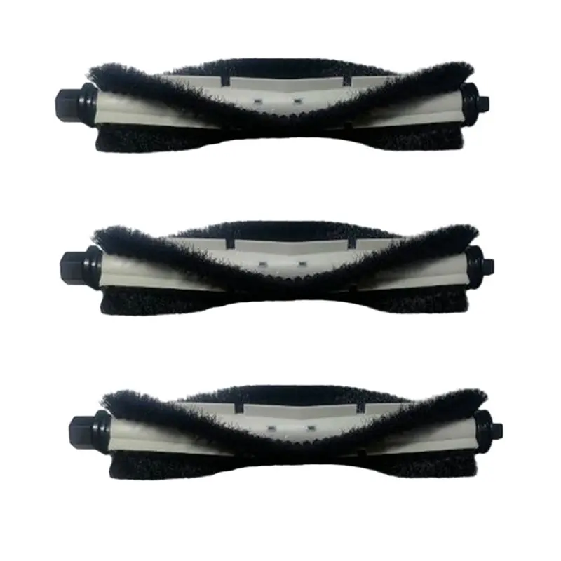 

Набор из 3 сменных основных щеток для робота-пылесоса Ilife A30 Pro, резиновые роликовые щетки A62X