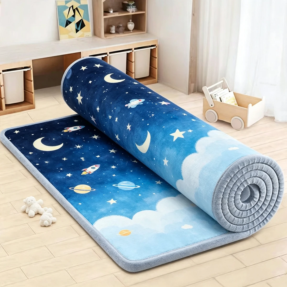 Kids Educational Mat - سجادة قابلة للطي سميكة بدون رائحة
