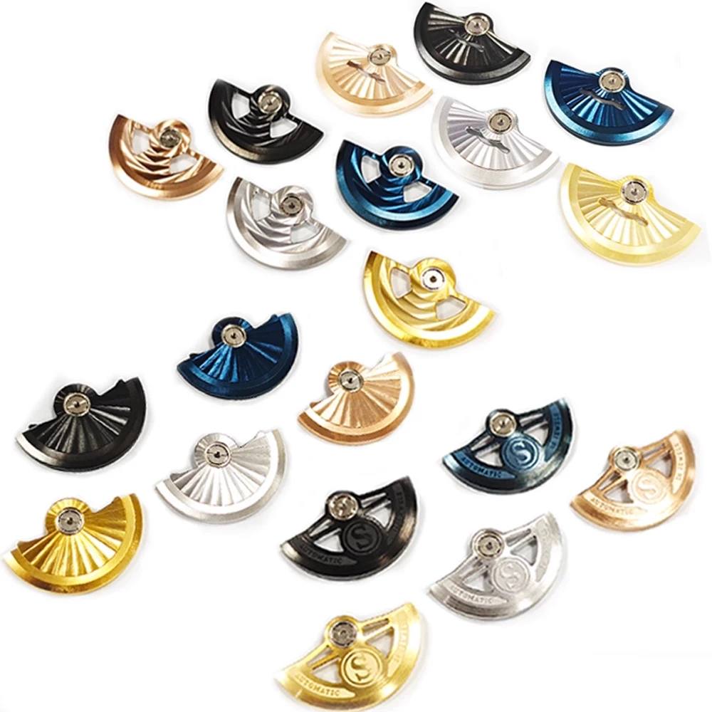 

NH35 Rotor Watch Movement for NH34 NH35 NH36 NH38 39 NH70 NH71 NH72 Movement Automatic Hammer Patch Metal Sheet Lettering Rotor