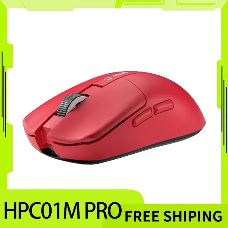 Incott Hpc01m Pro Wireless Mouse Tri Mode 2.4g 4k Paw3395 Esports Hot Swap Rgb Lightweight Mouse For Pc Gamer Accessory Gift