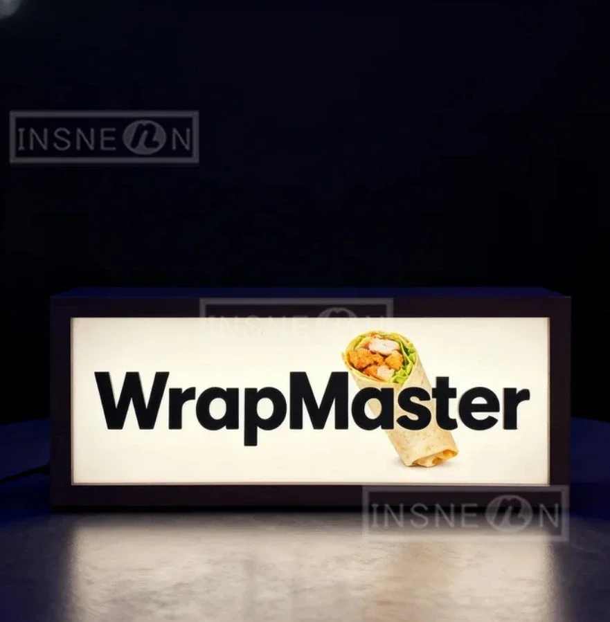 Custom Logo Acrylic Light Wall Led Box Sign Neon Signage Outdoor Letters Metal Signs Business Home Bright Advertising Letter