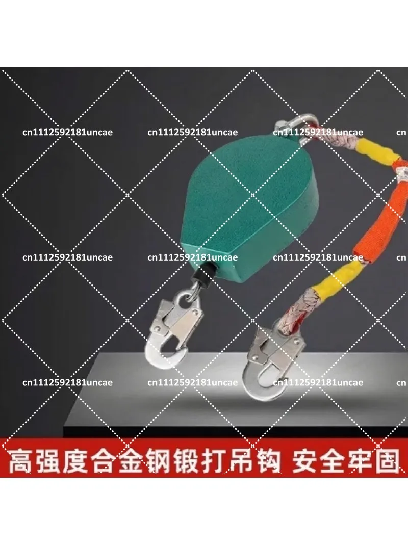 Fall Protection Self-Locking Safety Device 300kg 5m 10m 20m High-Altitude Rope Grab