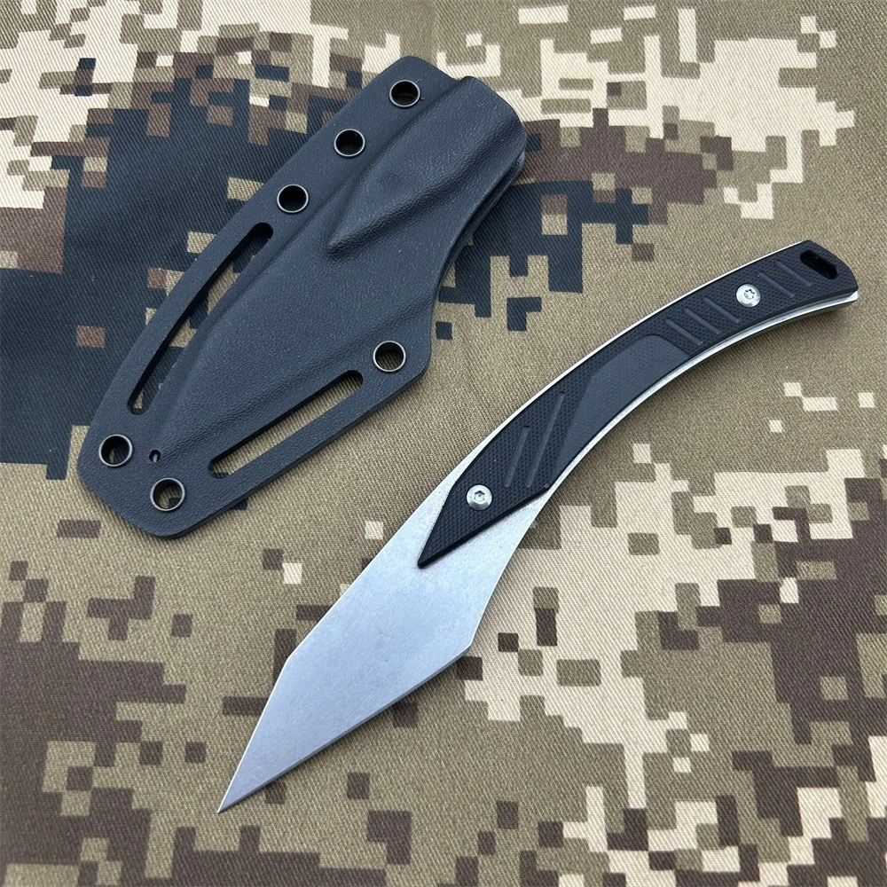 

Outdoor Fixed Blade Knife 8Cr13Mov Steel Blade G10 Handle for Camping Hunting EDC Survival Premium Gear for Outdoor Enthusiasts