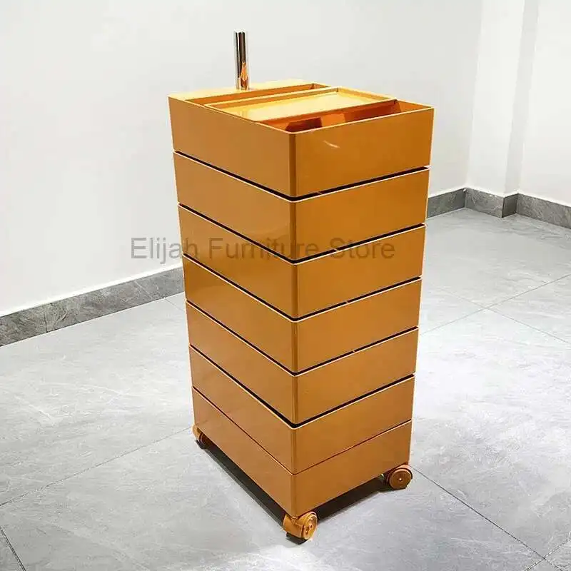 

Trolley Furniture Tattoo Cosmetic Table Wheels Delivery Cart Salon Rolling Auxiliary Drawers Muebles Belleza Barber Hotel