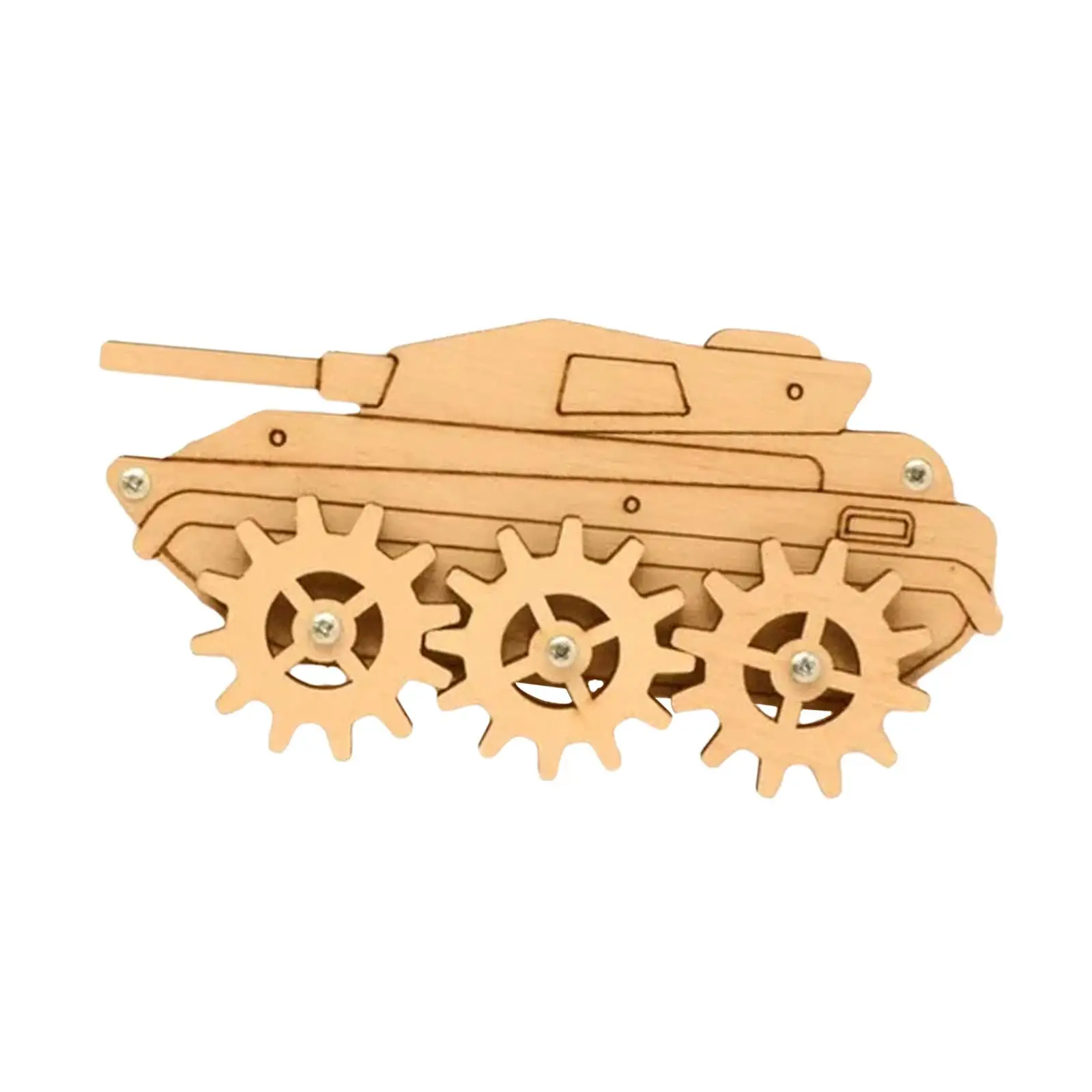 4xKids Busy Board DIY Akcesoria Drewniane zabawki sensoryczne dla dzieci Podróż Chłopcy Tank