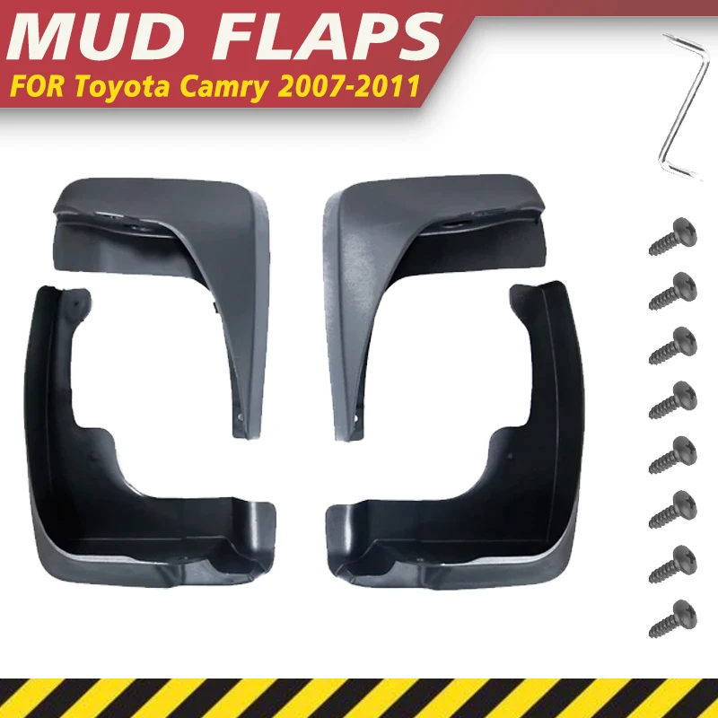 Mudguards For Toyota Camry Altis Aurion XV40 2007-2011 Mudflap Fender Flares Mud Flap Splash Guards Cover Wheel Parts Accessorie