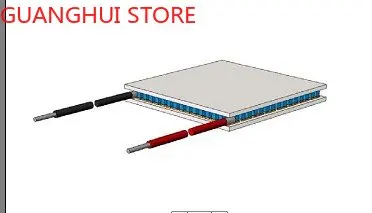 TB-127-1.4-1.2 40*40*3.6 Cooling Sheet