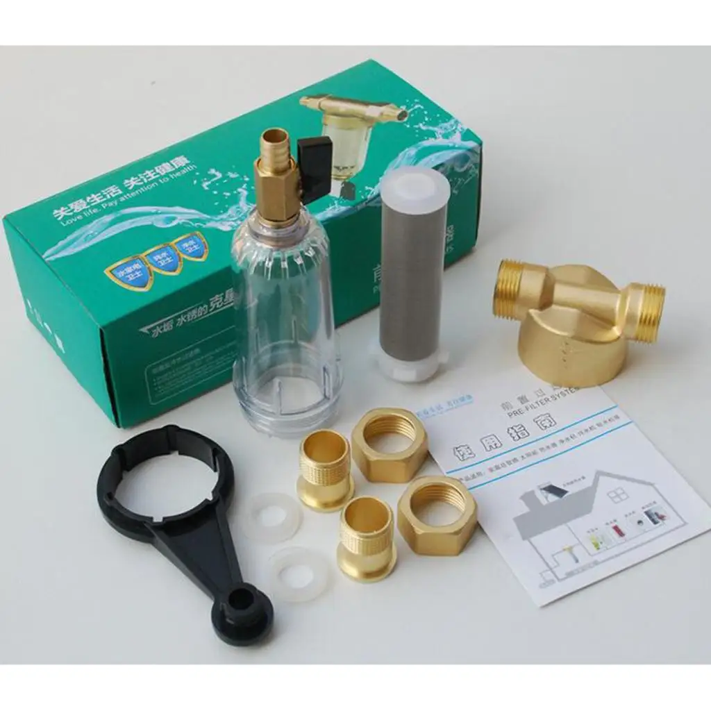Home Water Purifier Pre-Filter Filtering Mesh Copper Kitchen Faucet