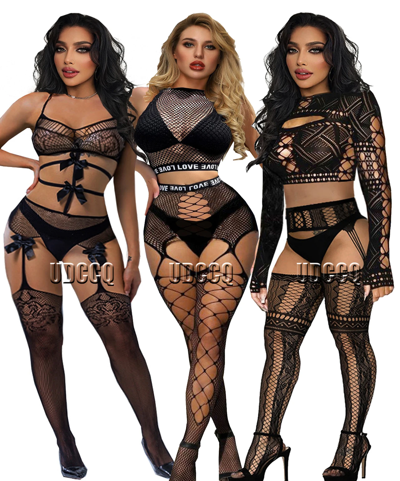 sexy lingerie women Babydoll Women\'s Underwear costumes sleepwear Nightwear Chemises plus size Valentine suits body stockings