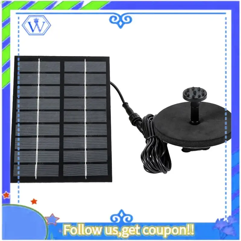 

Easy To Use Solar Fountain Pump Solar Panel Fountain Pump Pool Pond Garden Water Sprinkler Sprayer For Bird Bath Pond Garden