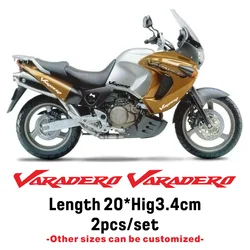 New Motorcycle reflective fuel wheels fairing portable luggage helmet stickers sign decoration Decal For HONDA VARADERO varadero