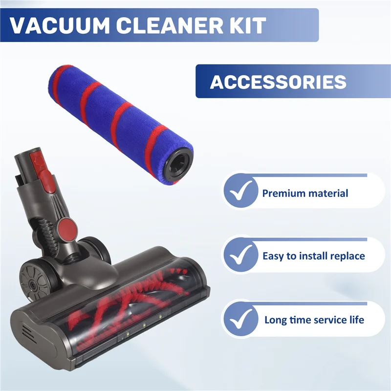 

L73A 2025-электрическая насадка для чистки, совместимая с пылесосами Dyson V7 V8 V10 V11 V15, для ковров и твердых полов