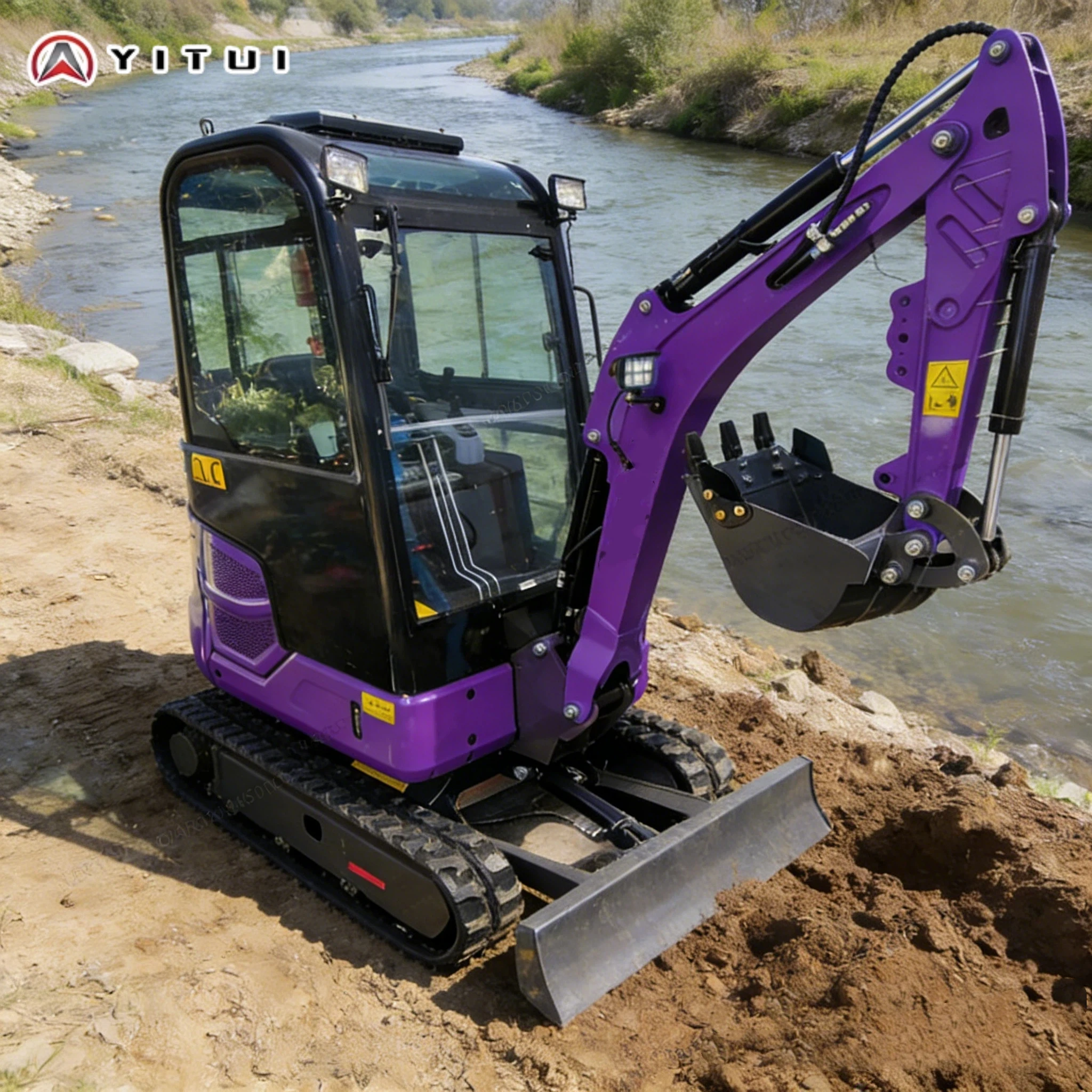 

2026 Mini Excavator Ce/Epa Certified Kubota Engine Digger Small Crawler Excavator For Garden Construction Farm Customized