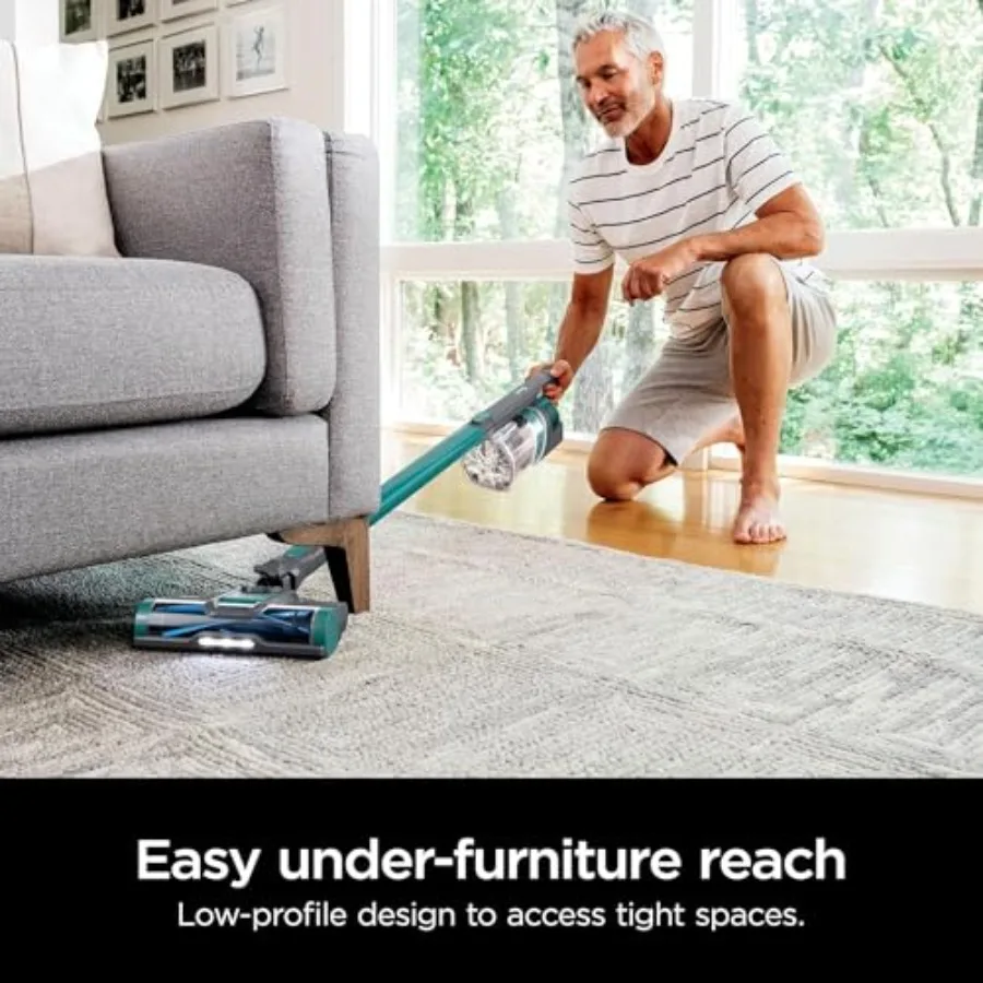 Cordless Lightweight Stick Vacuum Cleaner for Pet Hair Relax Self-Cleaning Brushroll 40 Min Runtime Removable Handheld (Renewed)