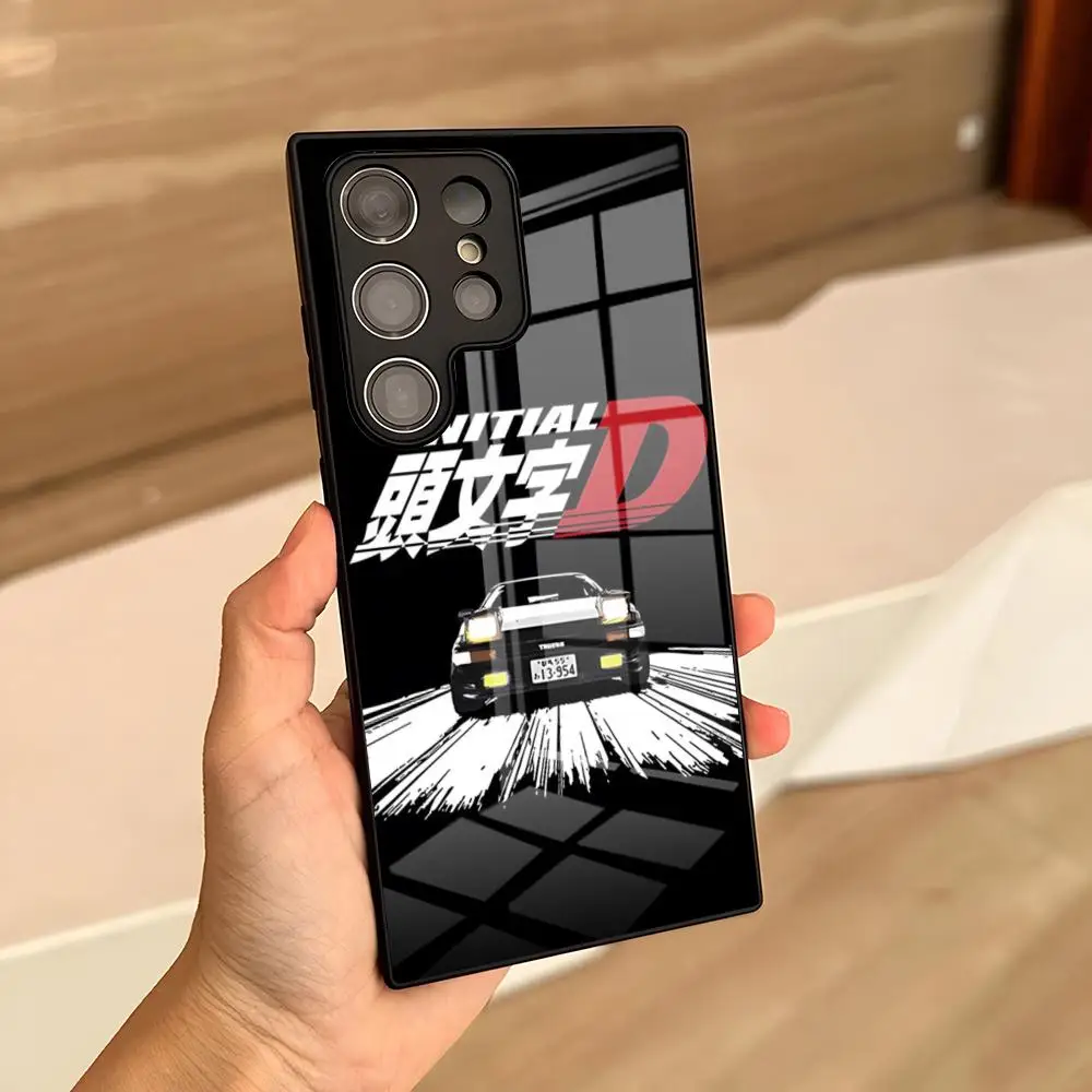 Japan Anime Initial D AE86 Phone Case For S24 Ultra Samsung S23 Fe S22 S20 S21 Plus Galaxy A54 A34 A24 A53 A13 A14 Glass Cover