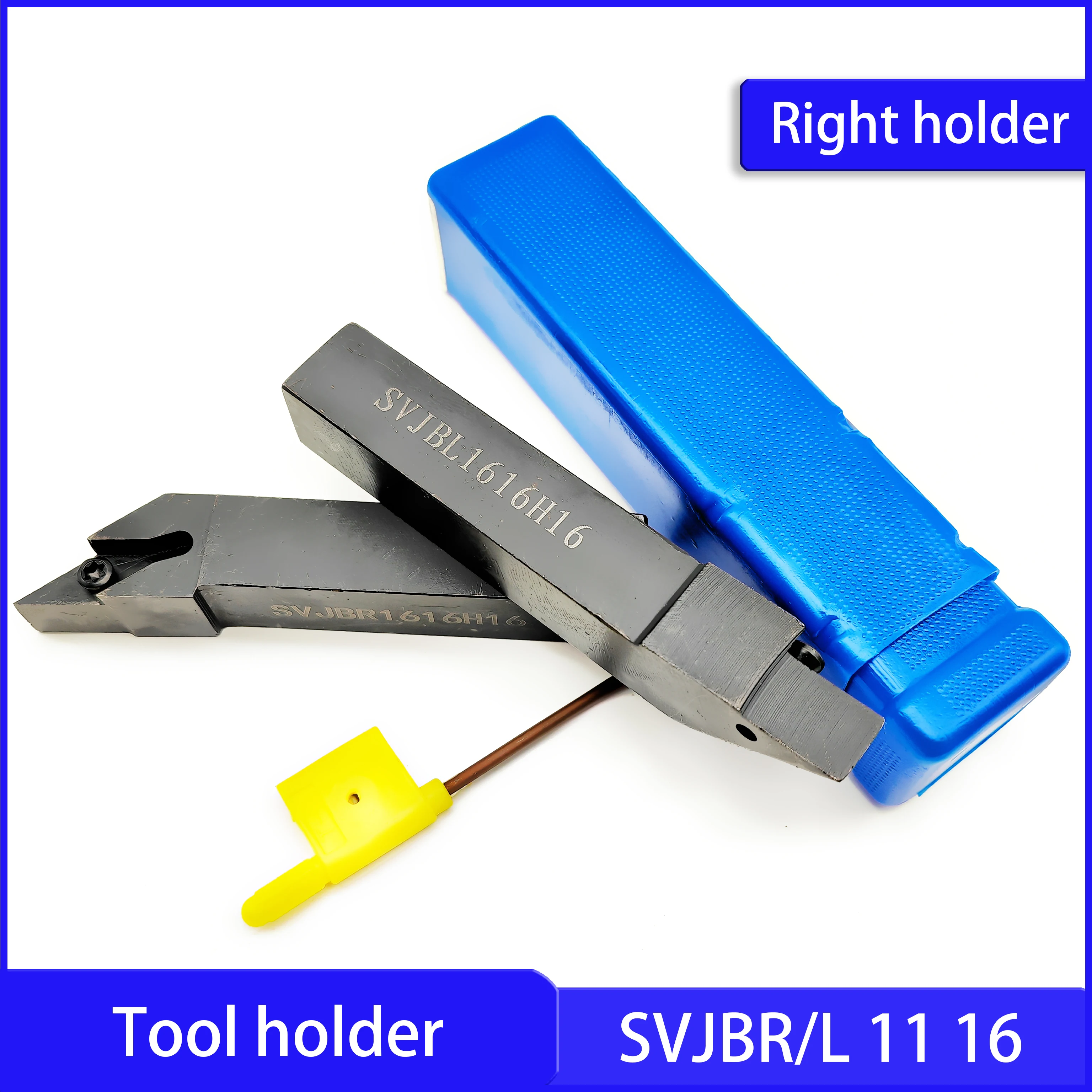 Portautensili CNC SVJCR SVJCL11 per VCMT1103 VCGT1103 Utensile SVJCR16 SVJCL utilizza VCMT1604 VCGT1604 VCGW1604 utensile da tornio SVJBR