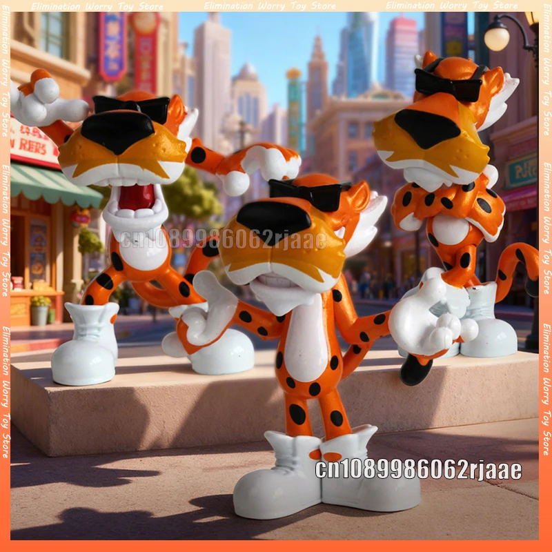 

In Stock Jada Toys Cheetos Chester Cheetah 2.5 inch Metal Figurine Ornaments Action Figure Model Statue Collectible Toy Gift