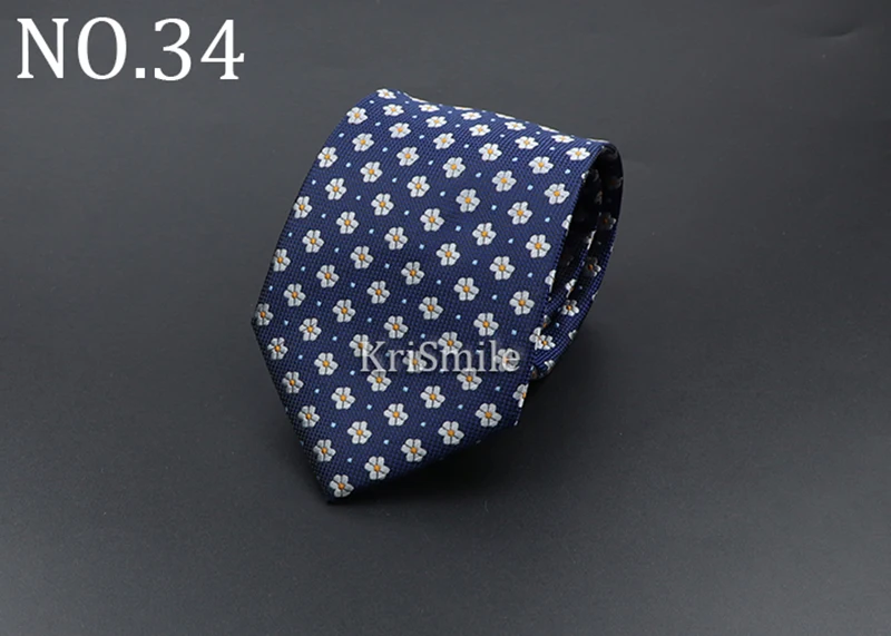 Neuheit Krawatten für Männer Cartoon Hund Punkte Paisley gestreift Mode Herren Business Meeting Hochzeit Smoking Anzug Hemd Alltagskleidung Krawatte – Detail 37