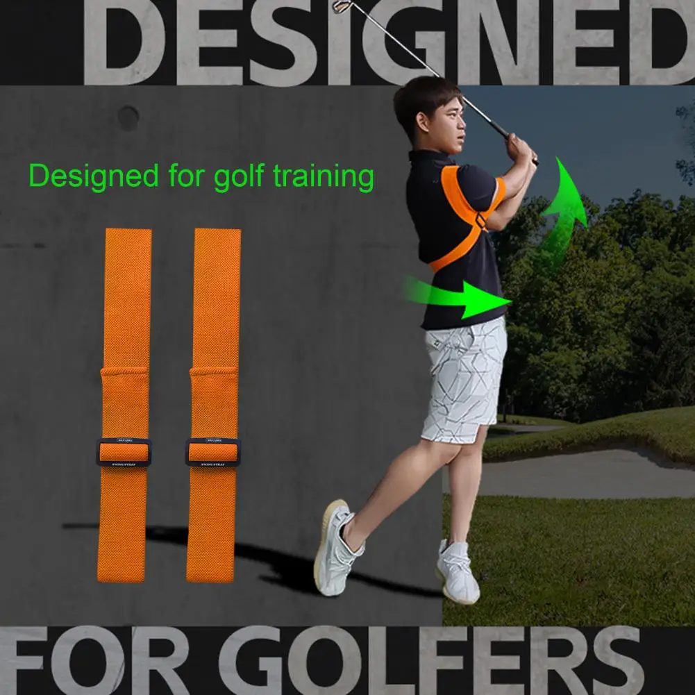 Golf Swing Training Aid Golf Swing Trainer Golf Swing Strap For Men Women Teenagers Golf- Posture Correction Practice Supplies