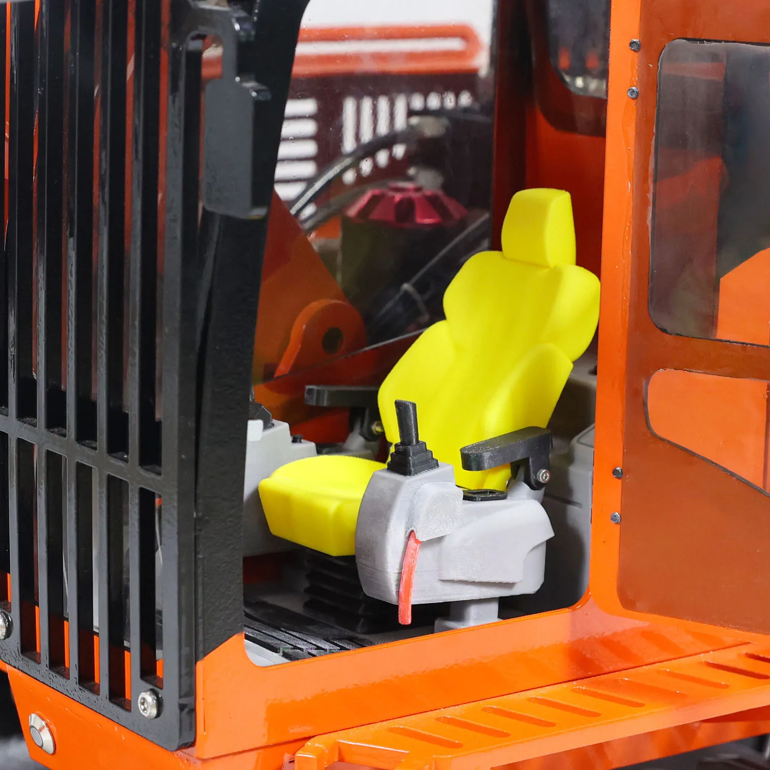 Giant Excavator 1/8 385CF RC Excavator Metal Heavy Duty Remte Control Car Digger Light System Simulated Toy Trucks Vehicle Model