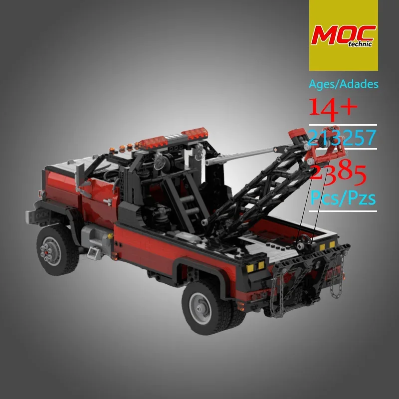 NEW Design MOC  TopKick Wrecker 4x4 Truck  Model - Trendy Educational Toys - Fun Building Game Set - Top Choice Holiday Gifts