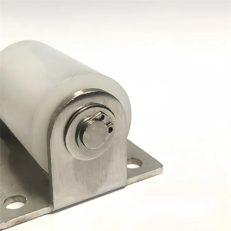 

Ролик для душевой двери 1, кронштейн из нержавеющей стали, нейлоновый шкив, бесшумный подшипник, двухтактная мебельная фурнитура, аксессуары