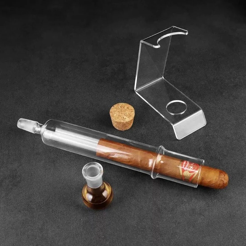 

Bar whiskey glass incense tube, flavoring and curing, incense moisturizing and mellowing display set