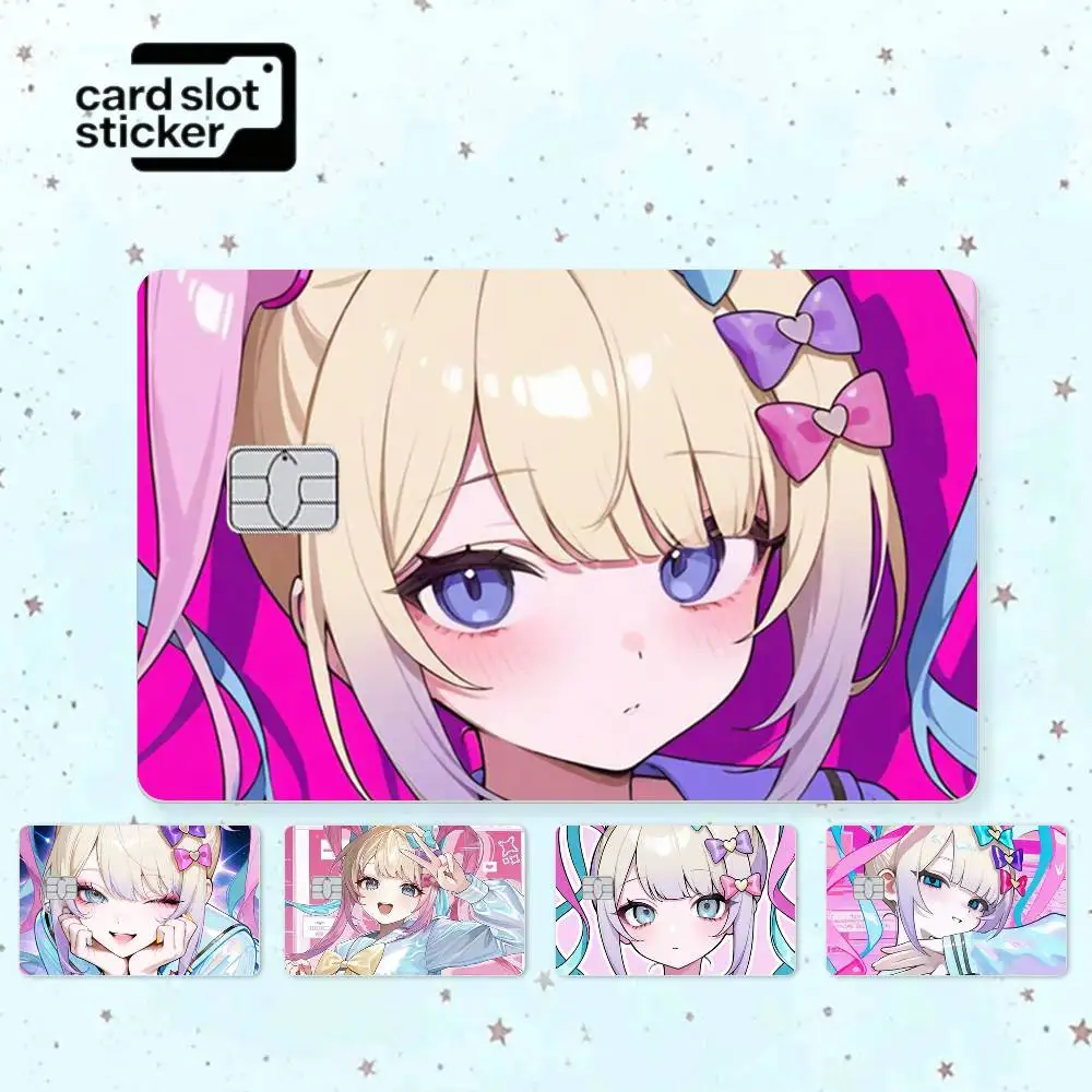 Needy Streamer O-Overload  Credit Card HD Stickers Small Chip Waterproof Sticker Game Card Decal Gift